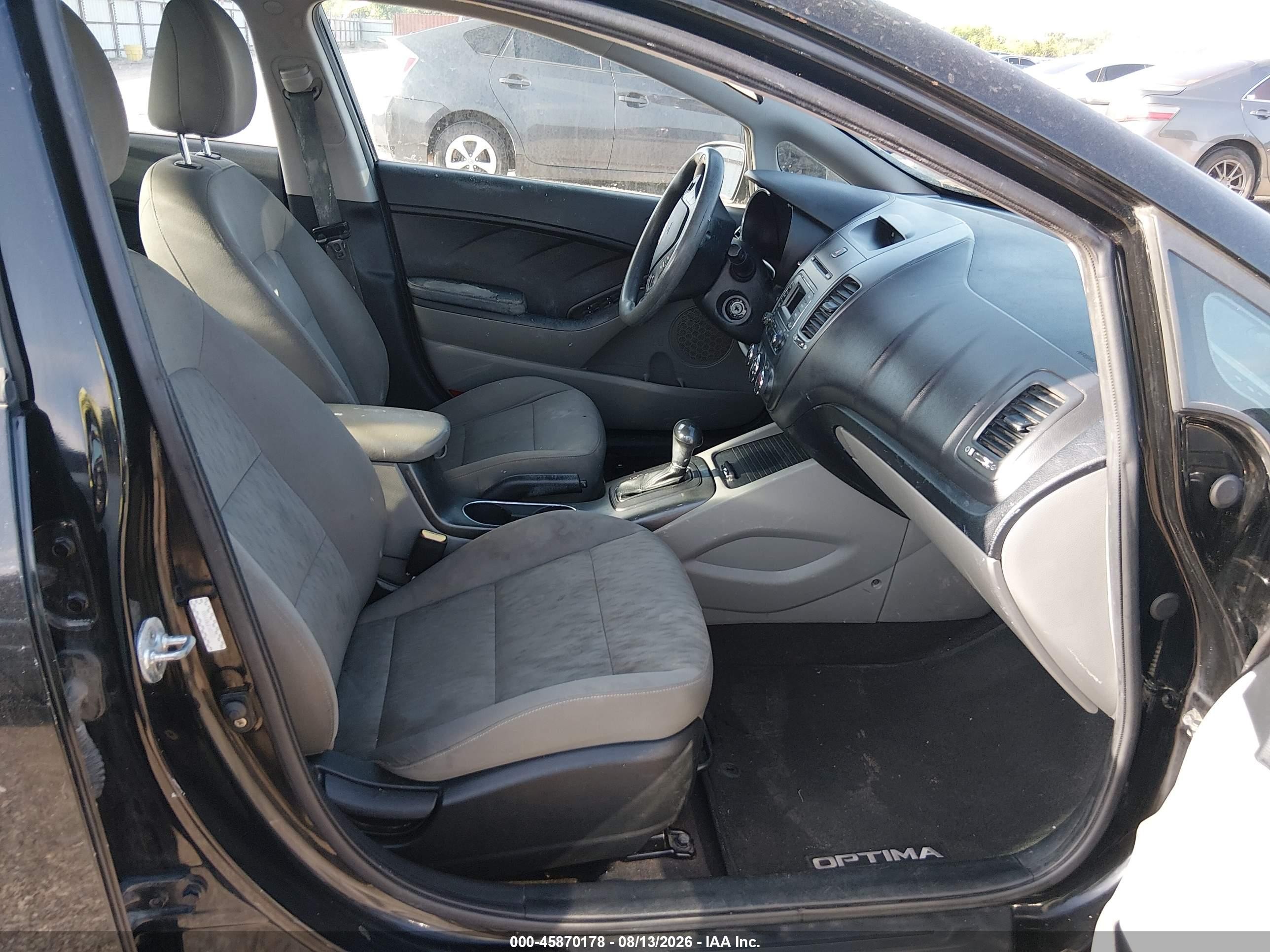 2015 Kia Forte Lx Black vin: KNAFK4A63F5401727