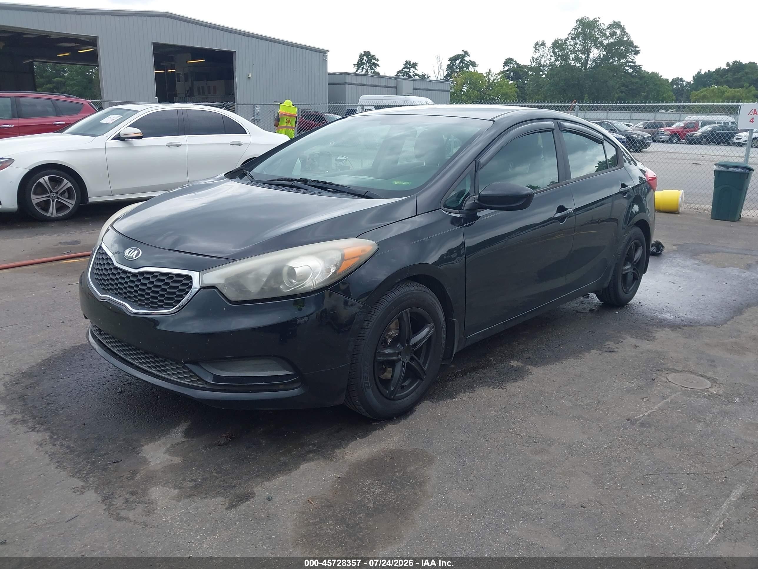 2015 Kia Forte Lx Black vin: KNAFK4A63F5403364