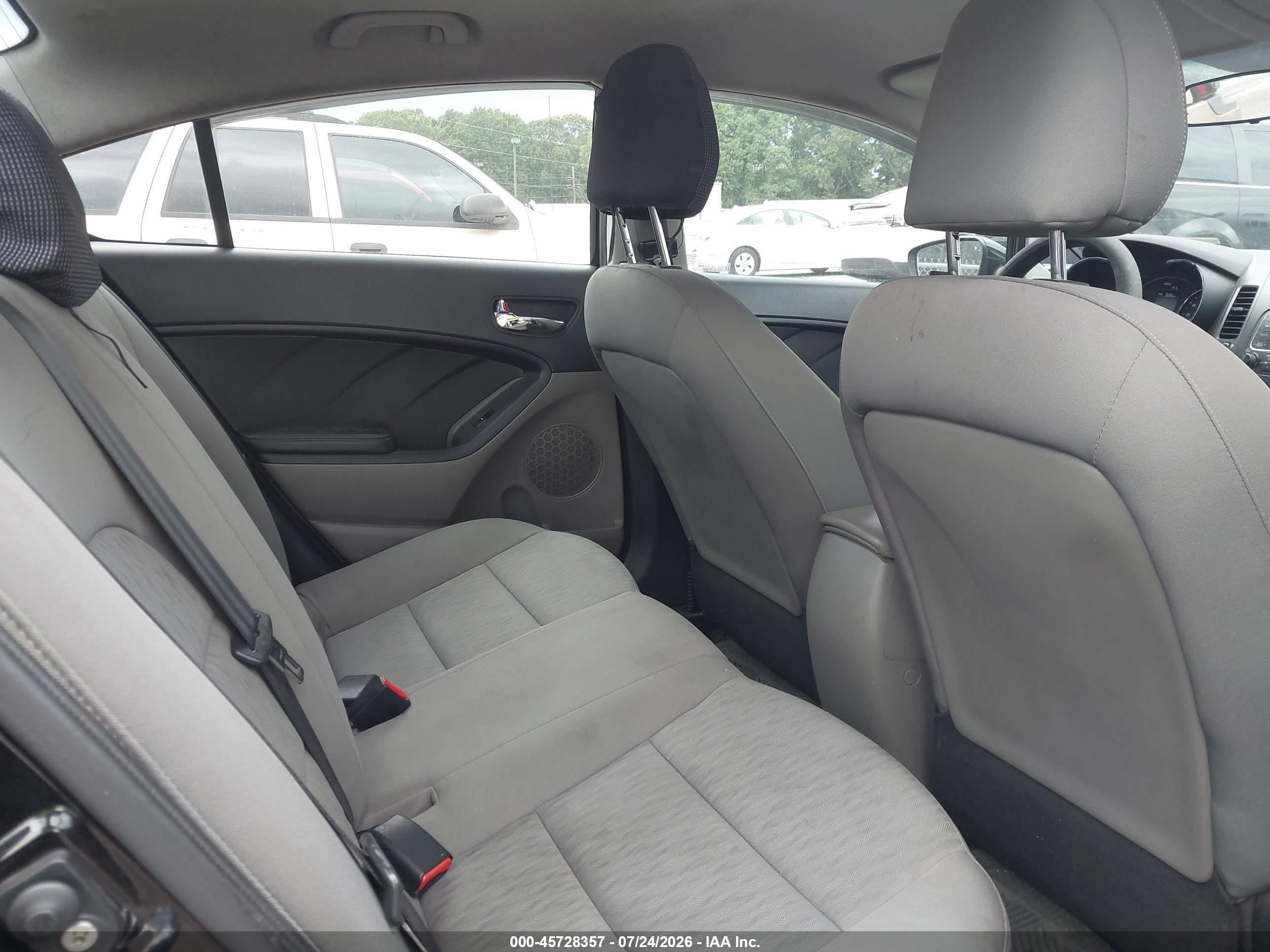 2015 Kia Forte Lx Black vin: KNAFK4A63F5403364
