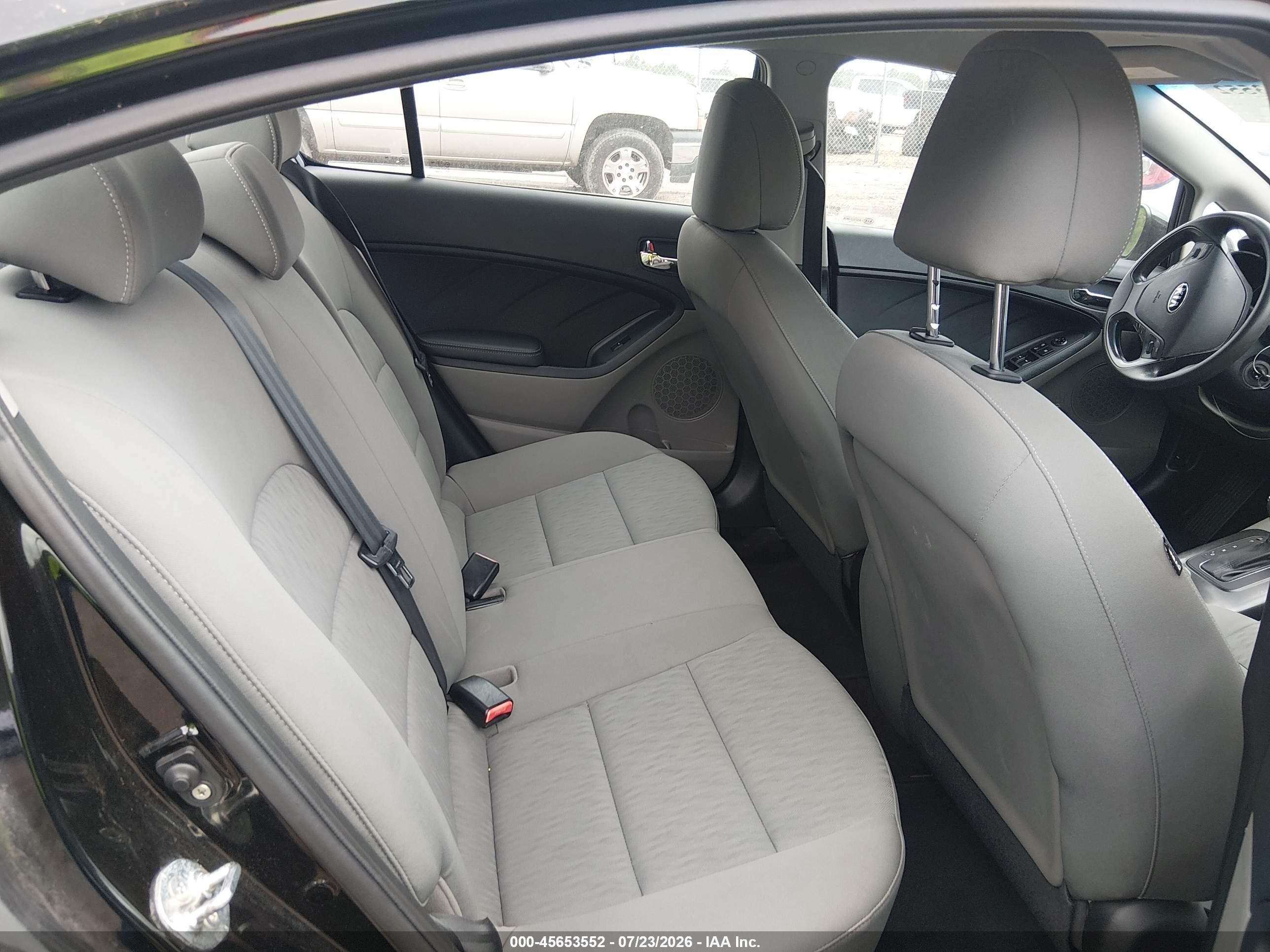2015 Kia Forte Lx Black vin: KNAFK4A63F5405504