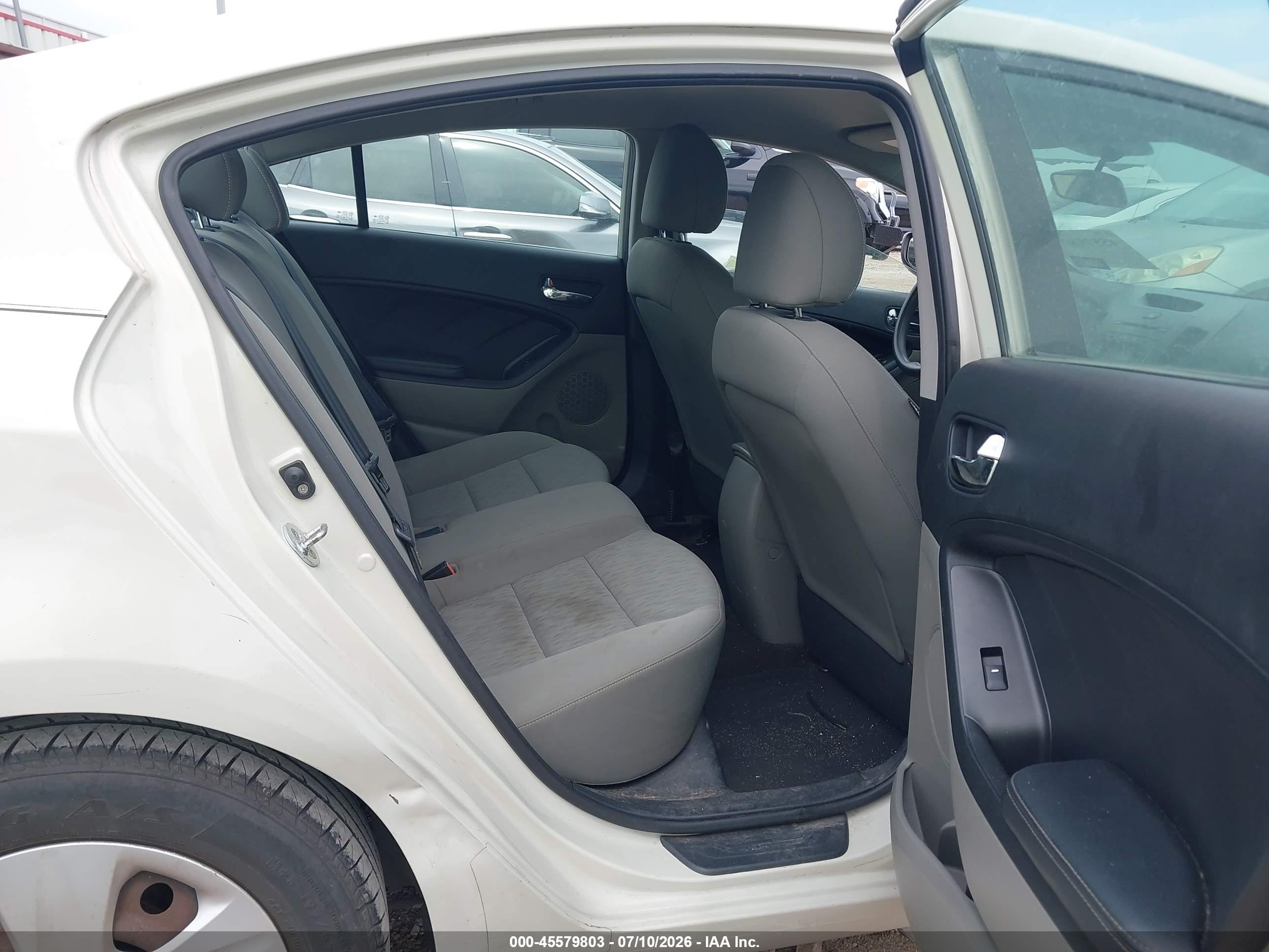 2015 Kia Forte Lx Brown vin: KNAFK4A63F5419998