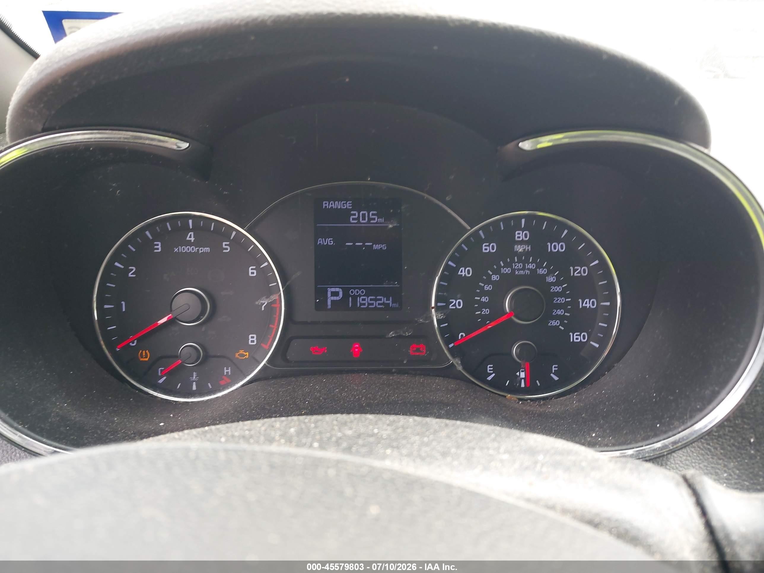 2015 Kia Forte Lx Brown vin: KNAFK4A63F5419998