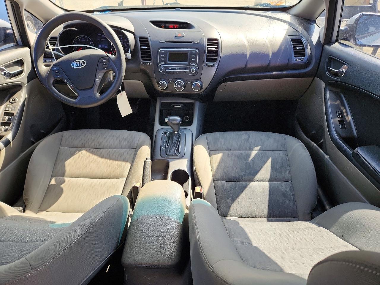 2015 Kia Forte Lx Silver vin: KNAFK4A63F5423808