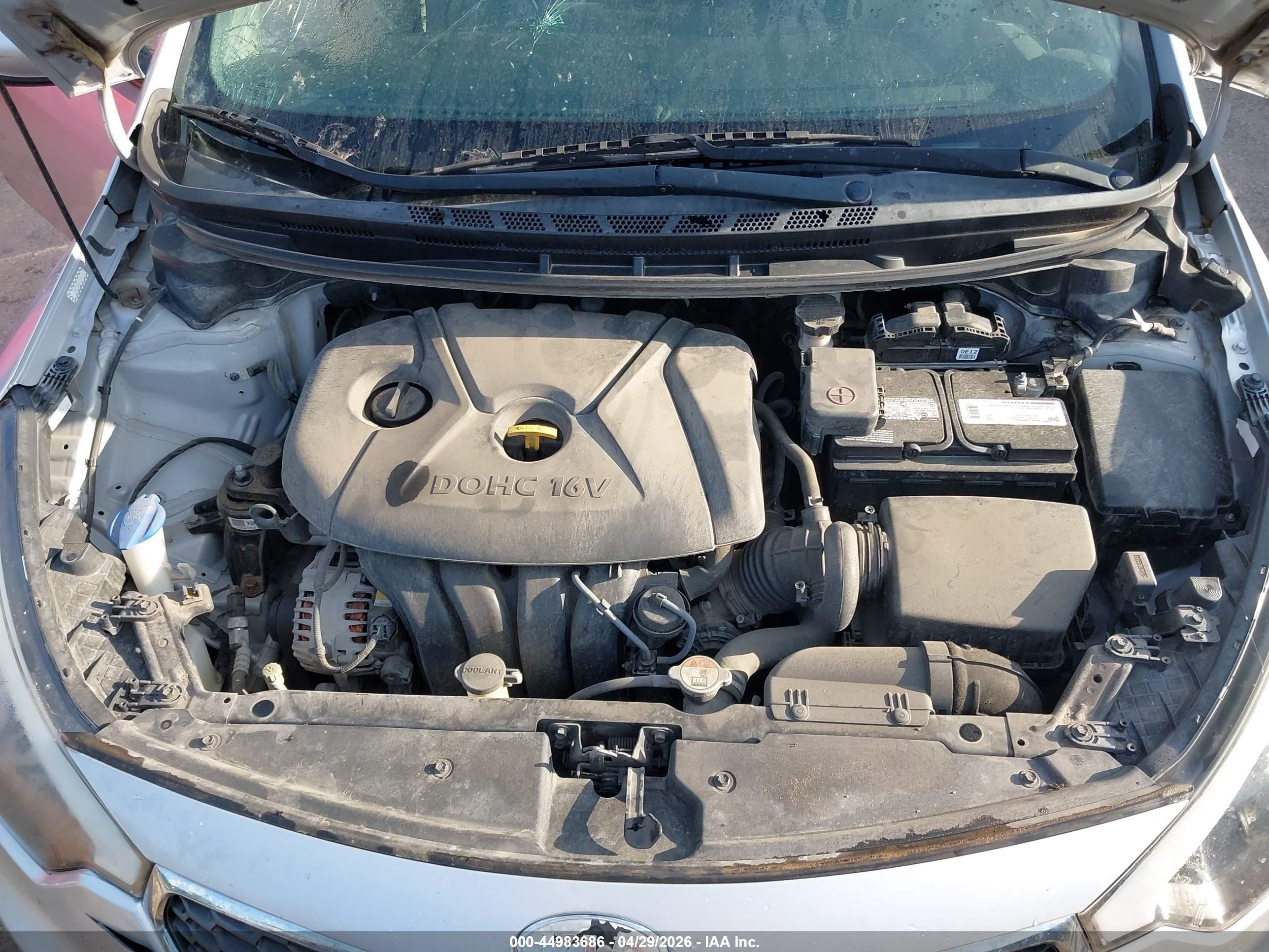 2015 Kia Forte Lx Silver vin: KNAFK4A63F5433240