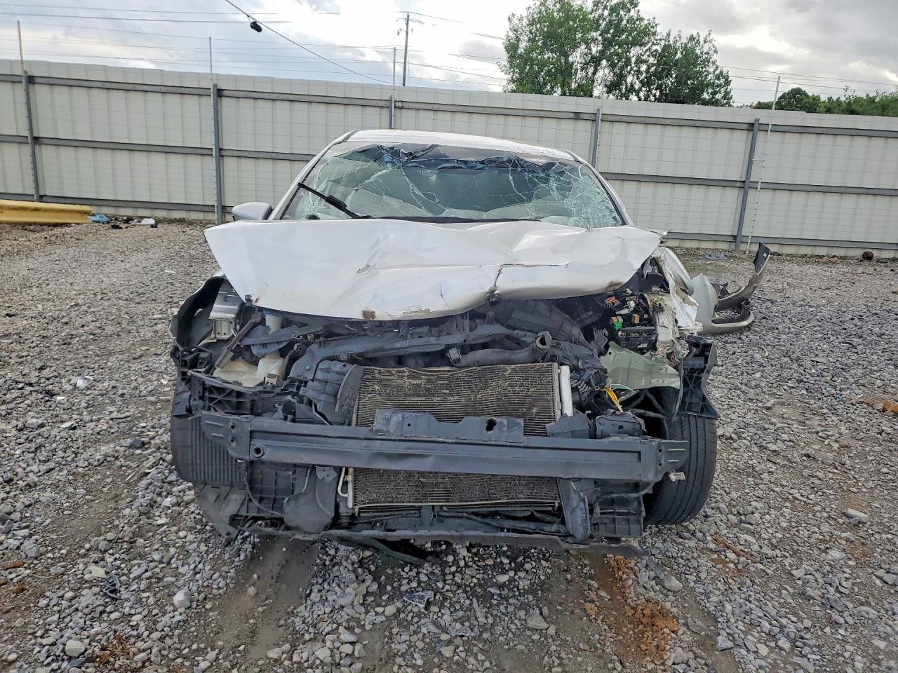 2014 Kia Forte Lx Silver vin: KNAFK4A64E5148660