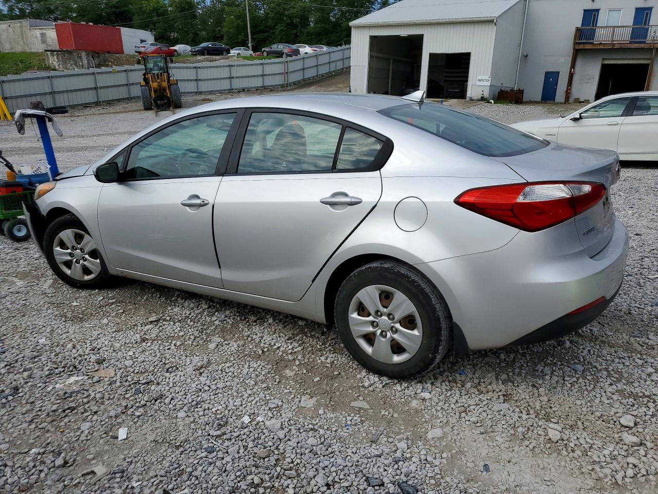 2014 Kia Forte Lx Серебряный vin: KNAFK4A64E5149789
