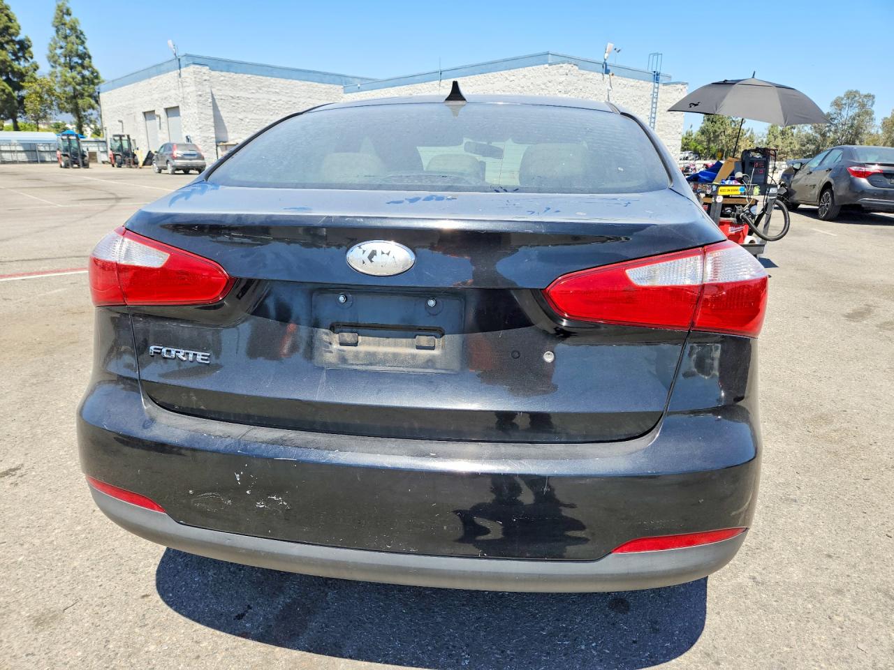 2015 Kia Forte Lx Black vin: KNAFK4A64F5291674