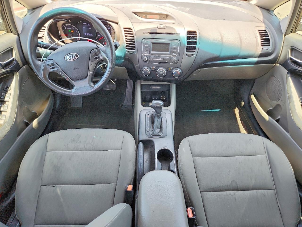 2015 Kia Forte Lx Black vin: KNAFK4A64F5291674