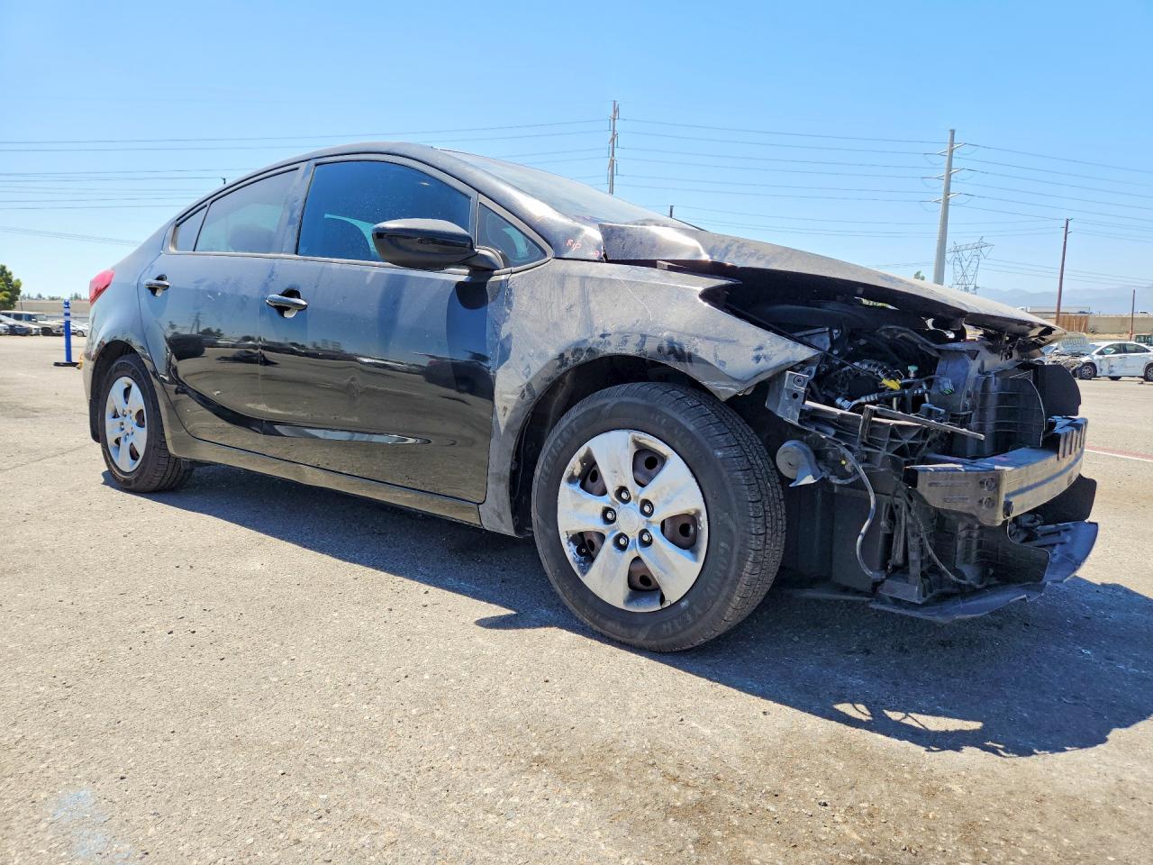 2015 Kia Forte Lx Black vin: KNAFK4A64F5291674
