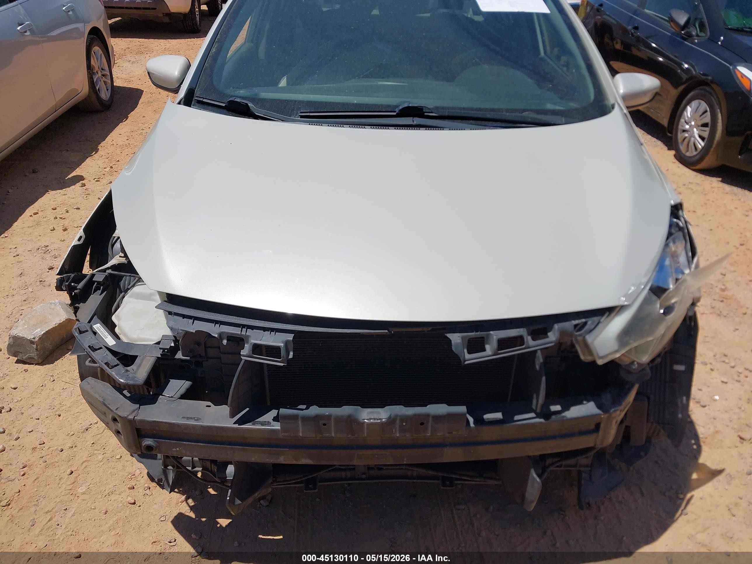 2015 Kia Forte Lx Cream vin: KNAFK4A64F5295823