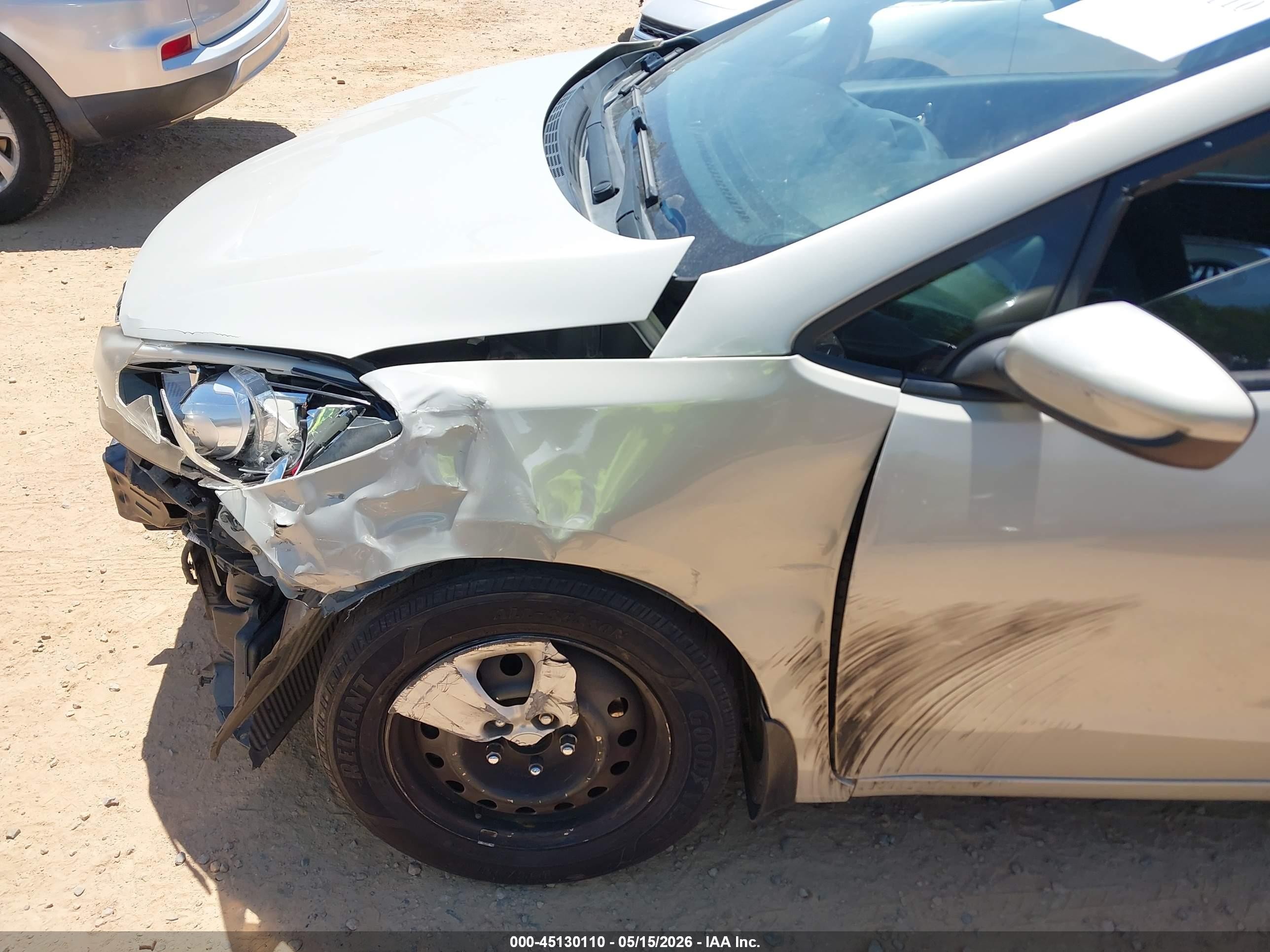 2015 Kia Forte Lx Cream vin: KNAFK4A64F5295823