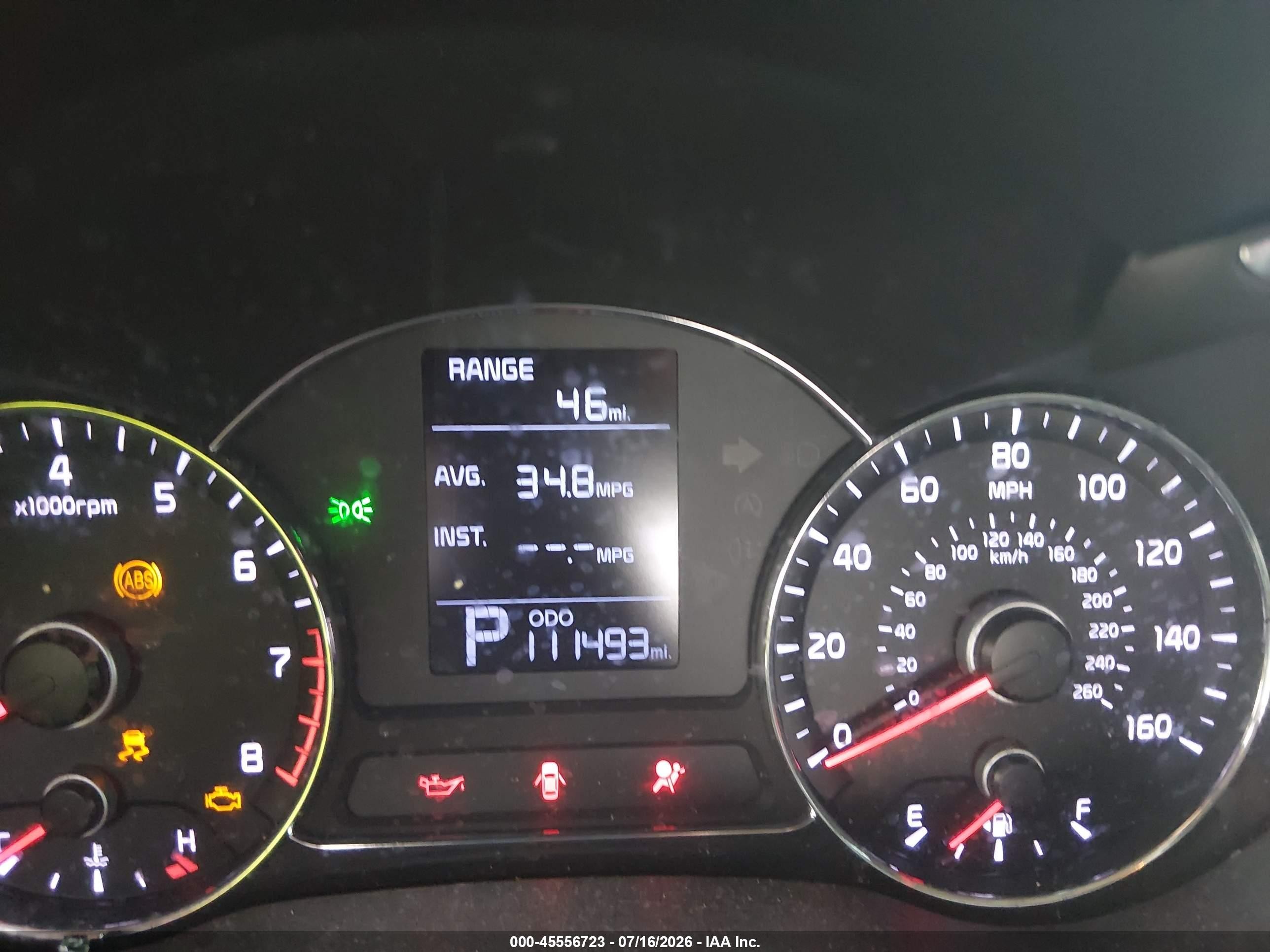 2015 Kia Forte Lx Black vin: KNAFK4A64F5346544