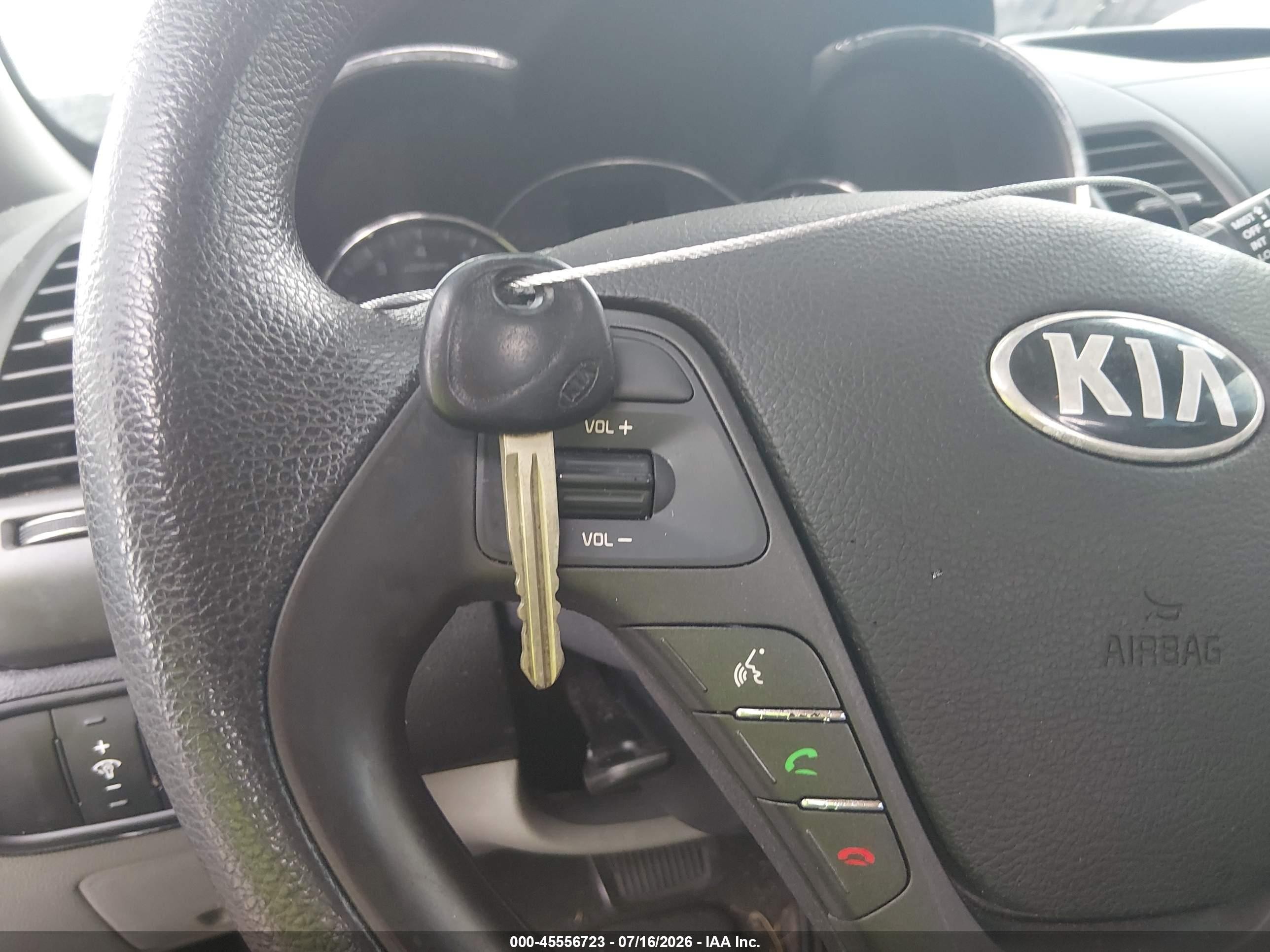 2015 Kia Forte Lx Black vin: KNAFK4A64F5346544