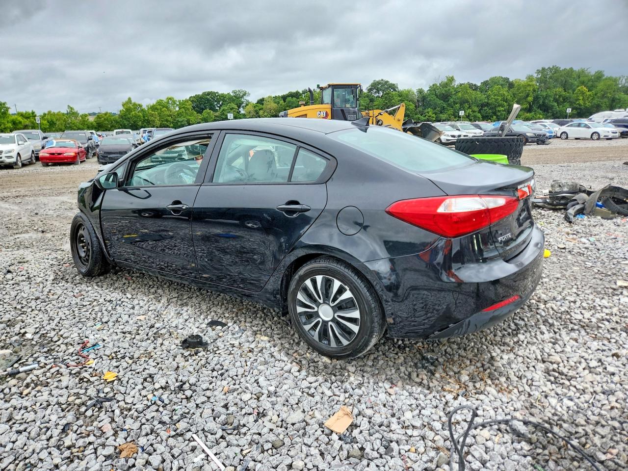 2015 Kia Forte Lx Black vin: KNAFK4A64F5347368