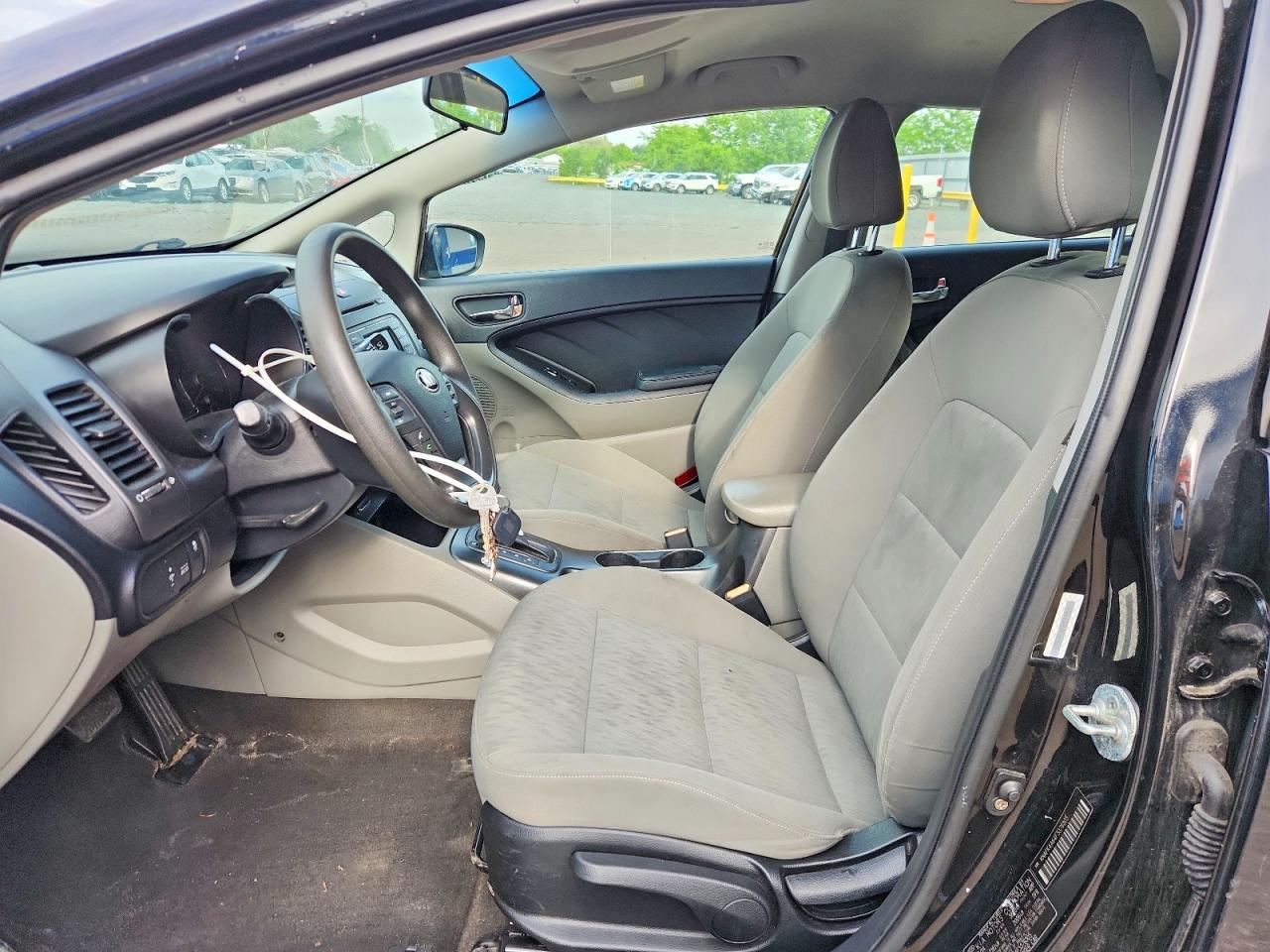 2015 Kia Forte Lx Black vin: KNAFK4A64F5376305