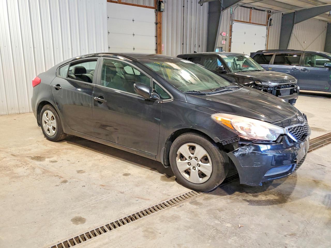 2015 Kia Forte Lx Black vin: KNAFK4A64F5408184