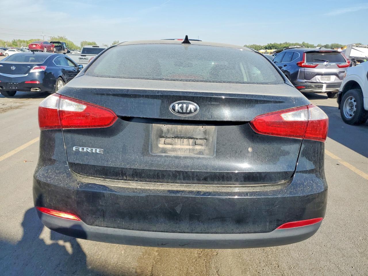 2014 Kia Forte Lx Black vin: KNAFK4A65E5222944