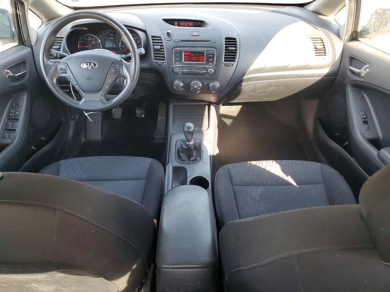2014 Kia Forte Lx Black vin: KNAFK4A65E5222944