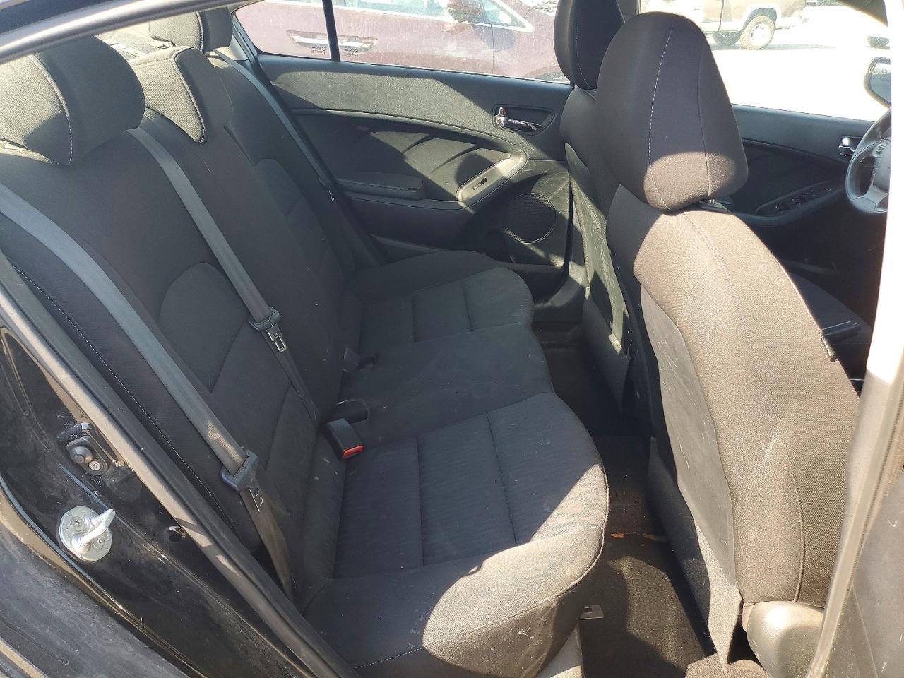 2014 Kia Forte Lx Black vin: KNAFK4A65E5222944