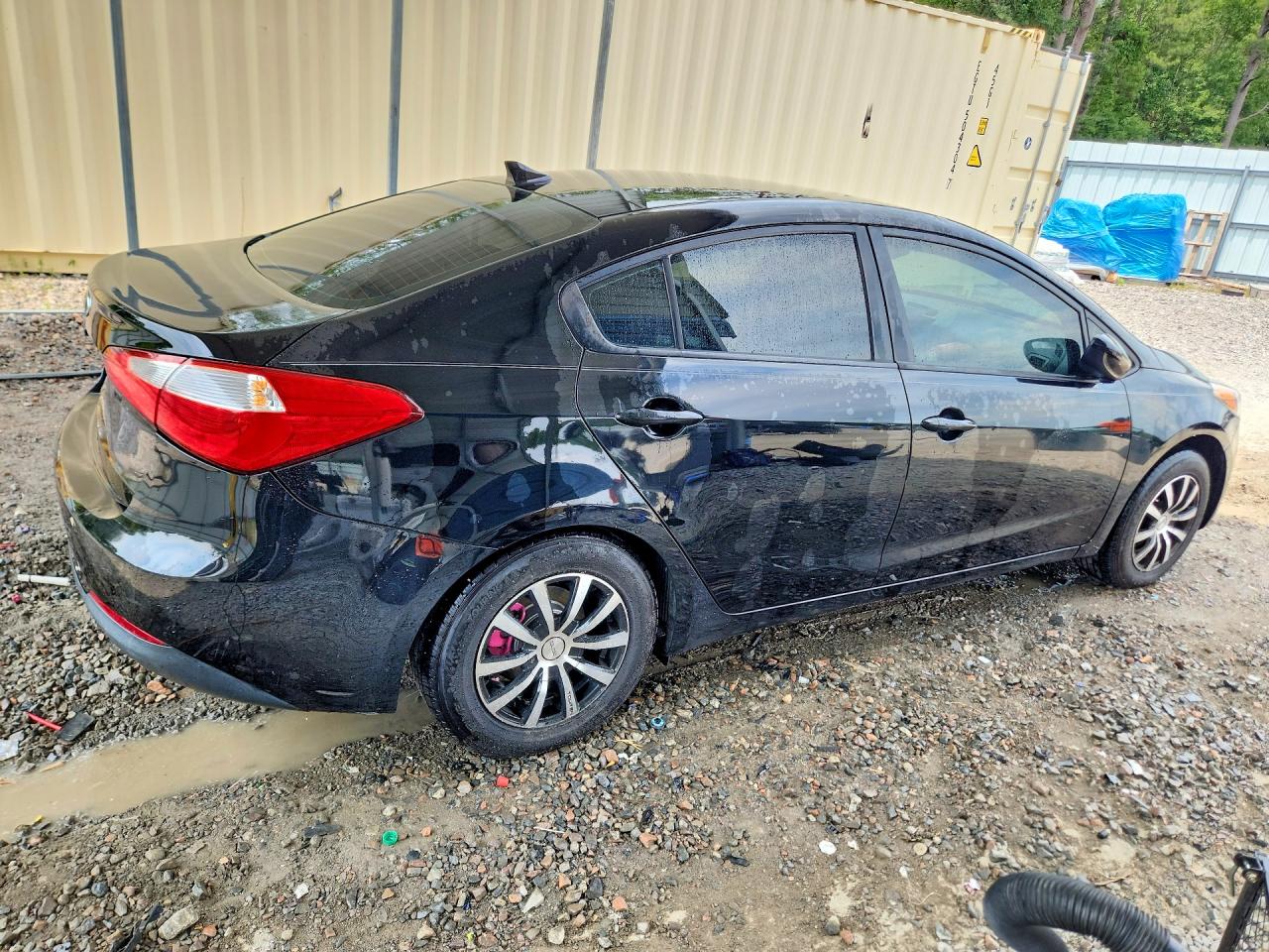 2016 Kia Forte Lx Black vin: KNAFK4A65G5552182