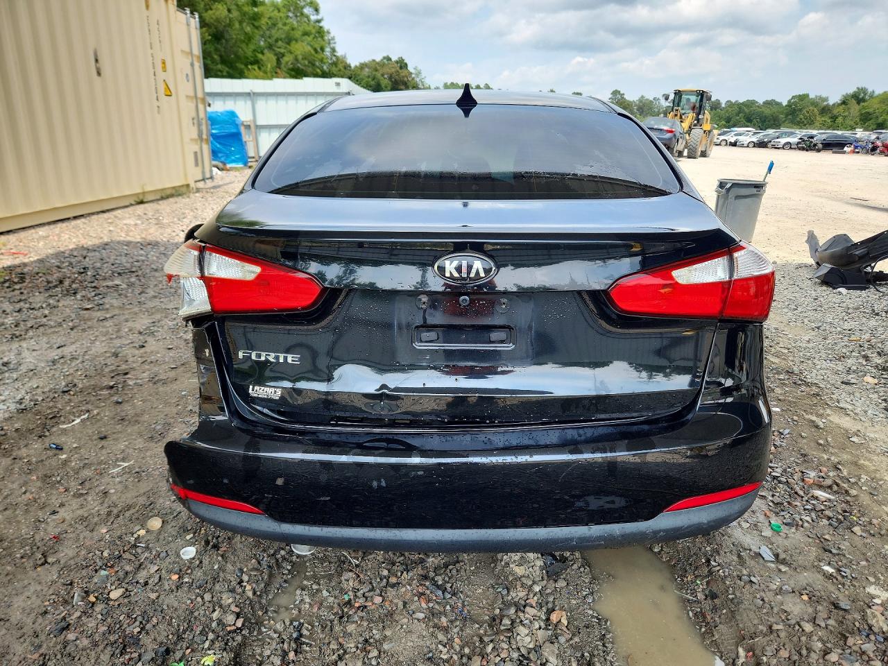 2016 Kia Forte Lx Black vin: KNAFK4A65G5552182