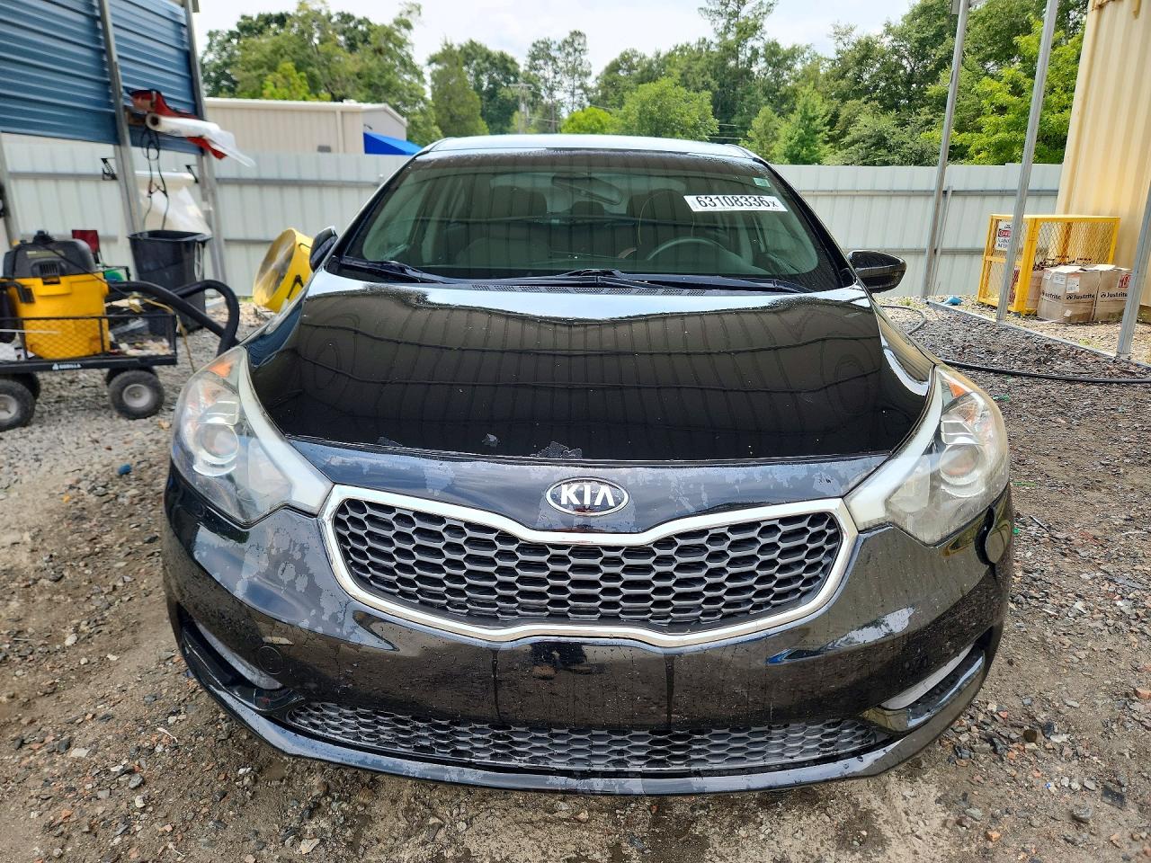 2016 Kia Forte Lx Black vin: KNAFK4A65G5552182
