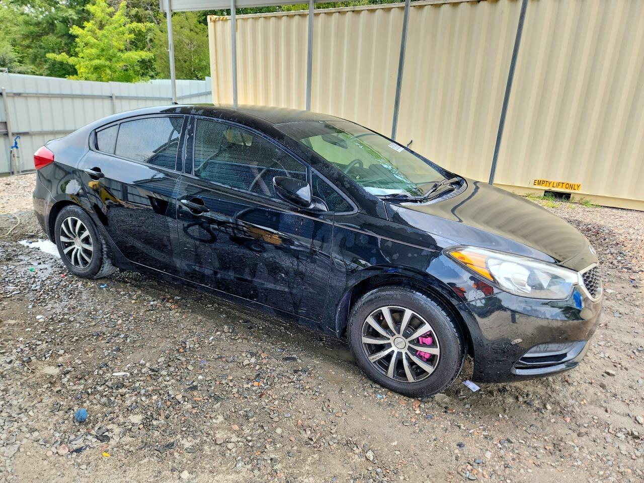 2016 Kia Forte Lx Black vin: KNAFK4A65G5552182