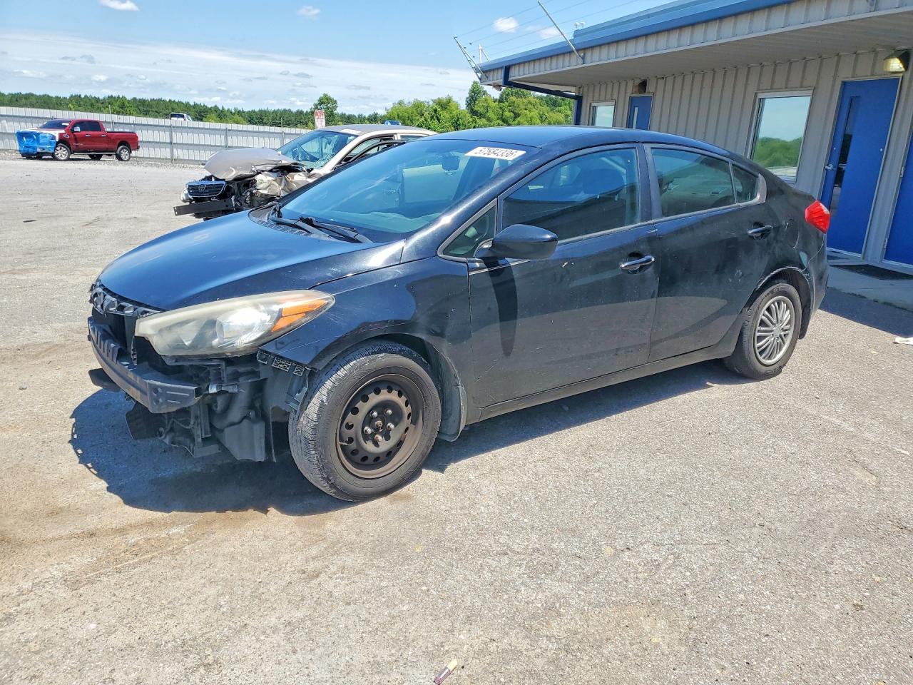 2014 Kia Forte Lx Black vin: KNAFK4A66E5156792