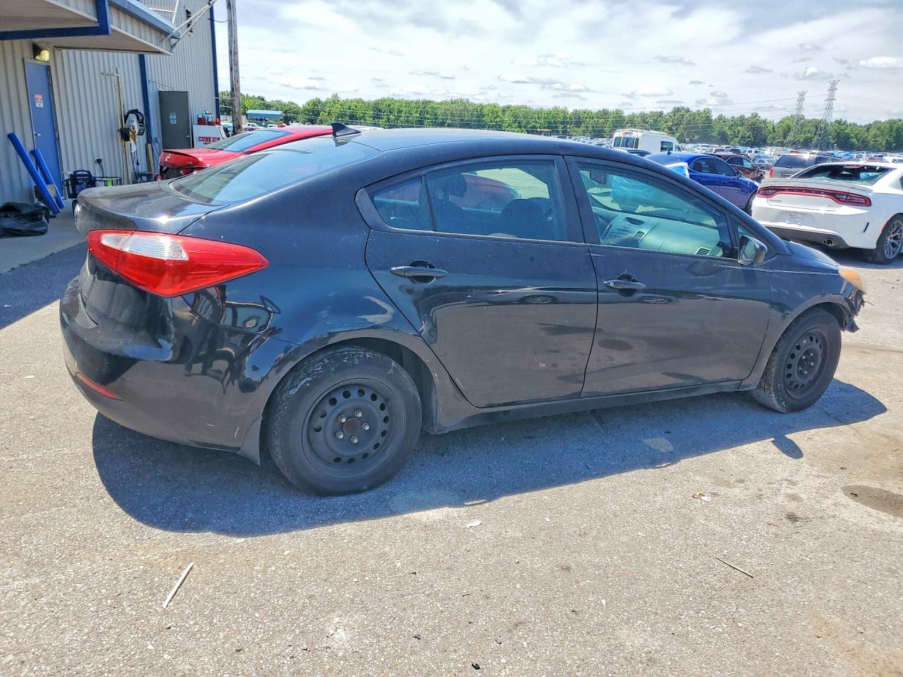 2014 Kia Forte Lx Black vin: KNAFK4A66E5156792