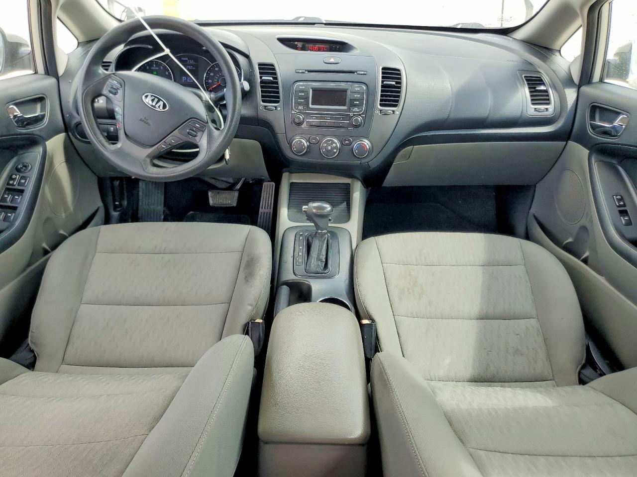2014 Kia Forte Lx Beige vin: KNAFK4A66E5182230