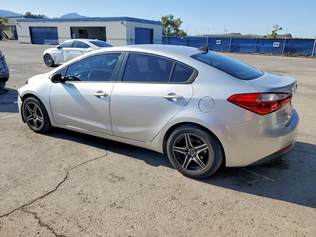 2015 Kia Forte Lx Silver vin: KNAFK4A66F5258546
