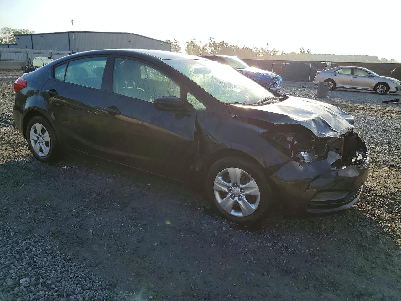 2015 Kia Forte Lx Черный vin: KNAFK4A66F5316526