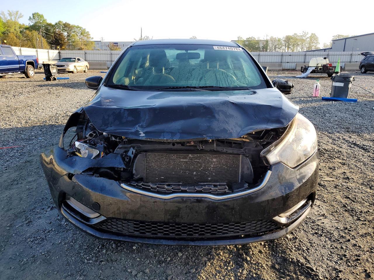 2015 Kia Forte Lx Черный vin: KNAFK4A66F5316526