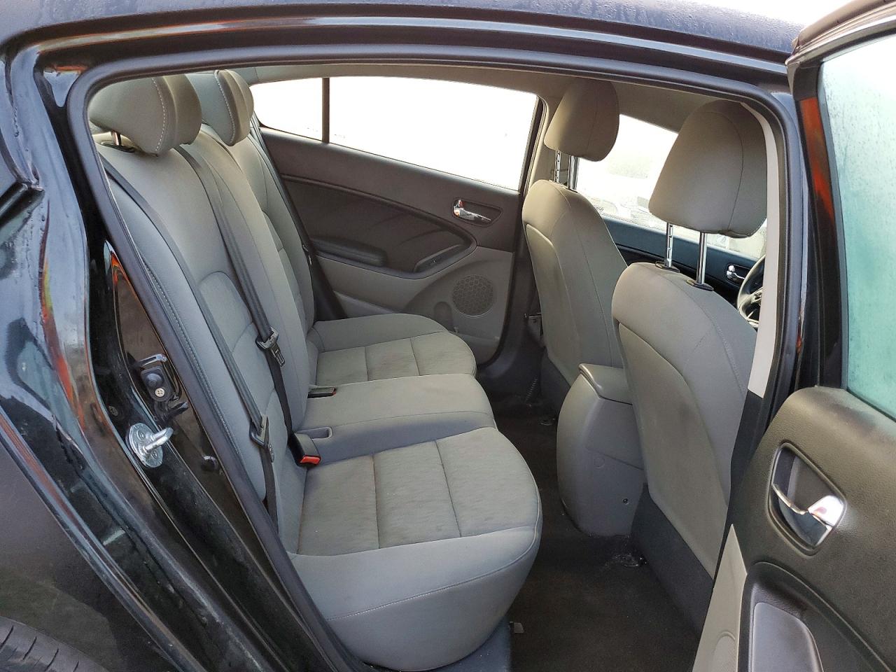 2015 Kia Forte Lx Черный vin: KNAFK4A66F5316526