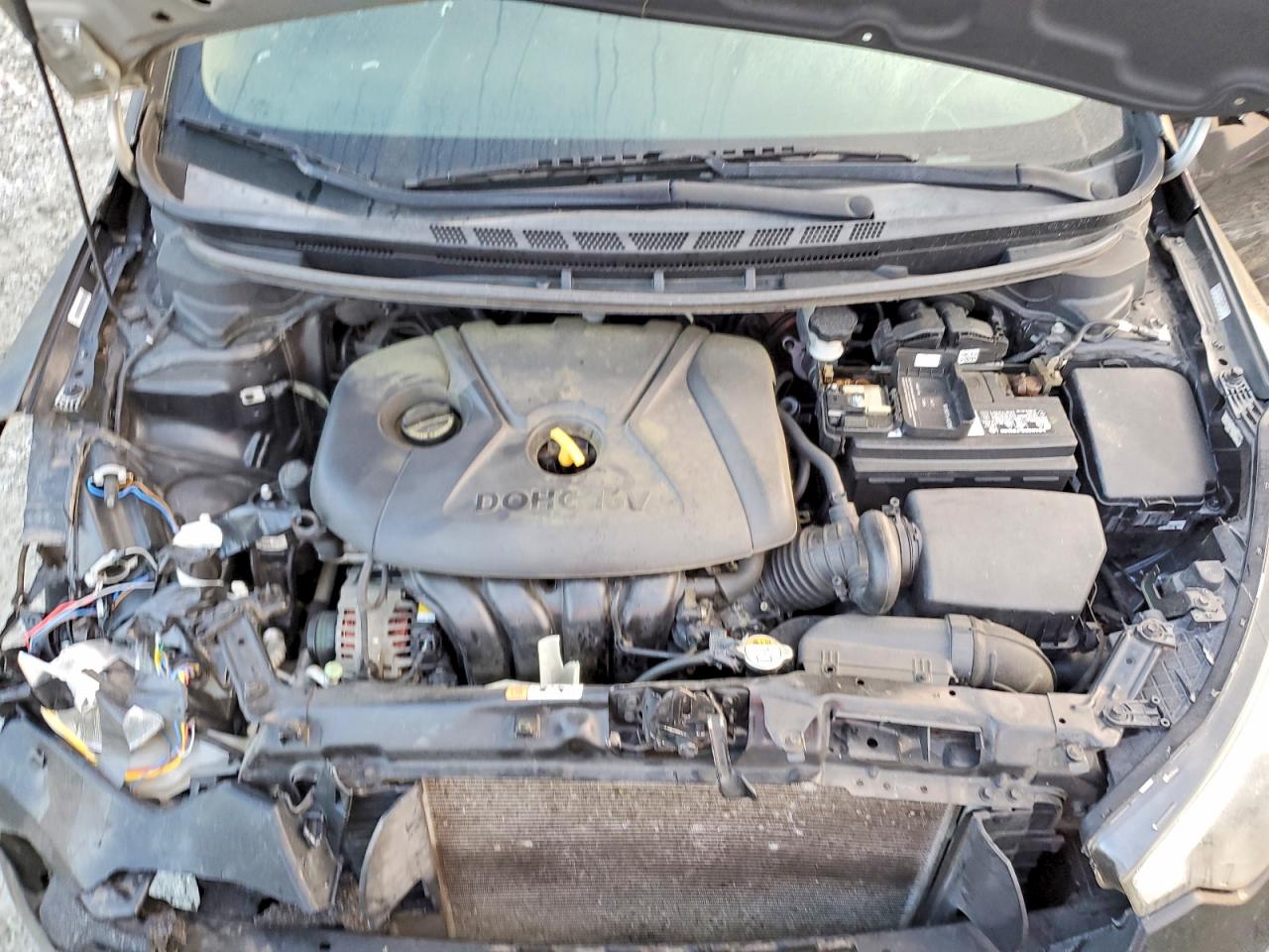 2015 Kia Forte Lx Черный vin: KNAFK4A66F5316526