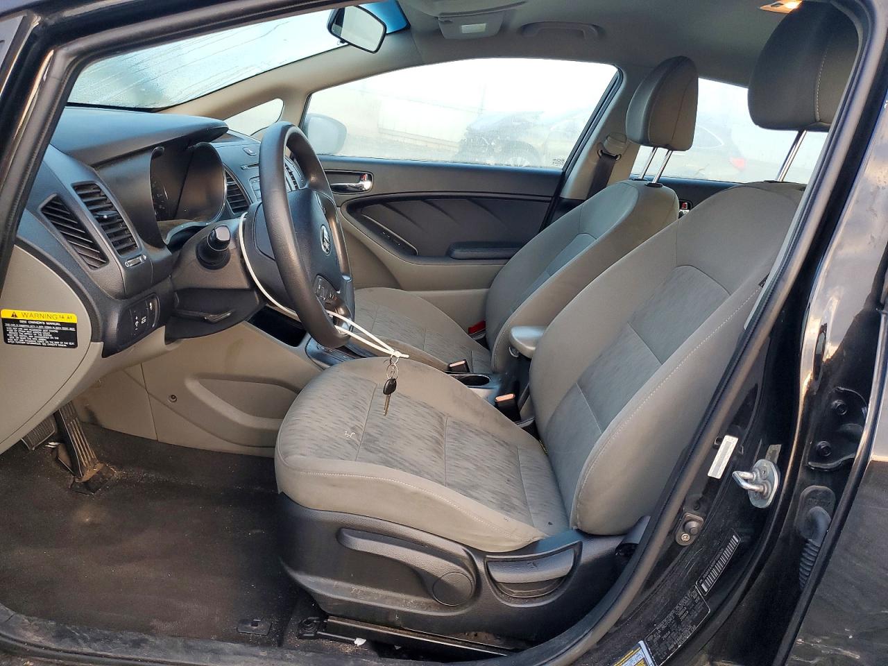 2015 Kia Forte Lx Черный vin: KNAFK4A66F5316526