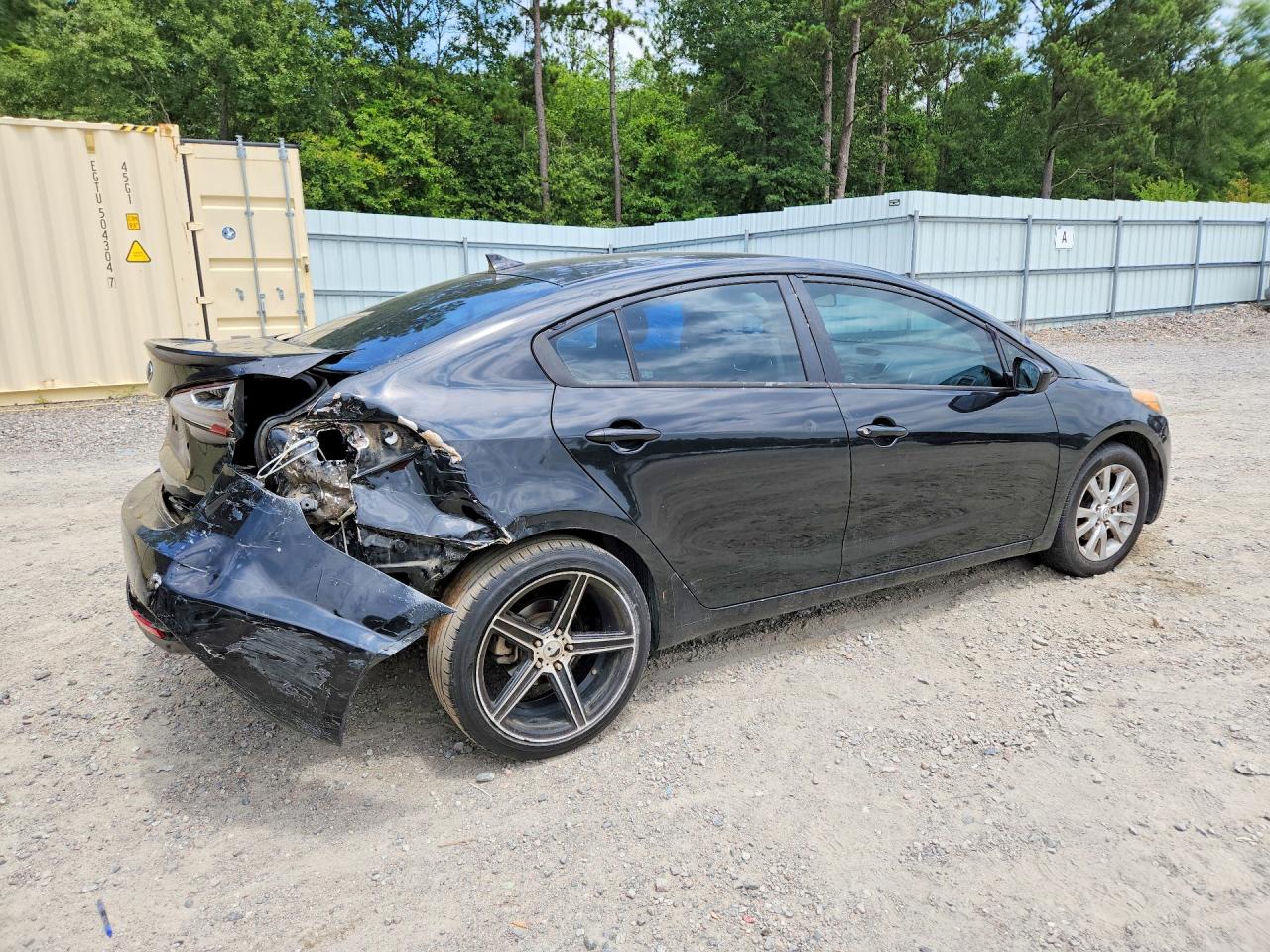 2015 Kia Forte Lx Black vin: KNAFK4A66F5322102