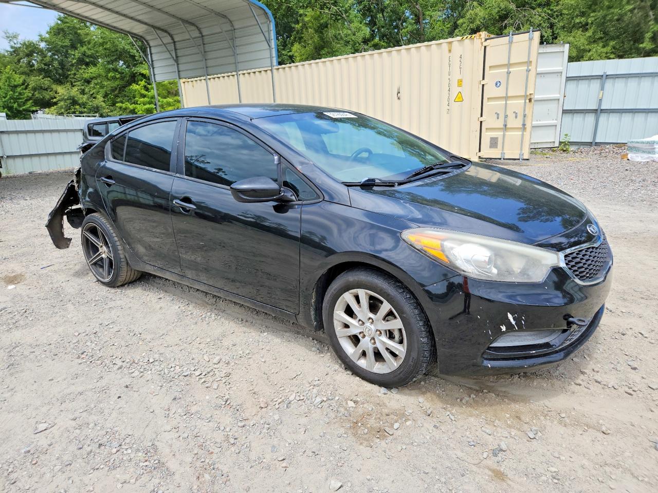 2015 Kia Forte Lx Black vin: KNAFK4A66F5322102