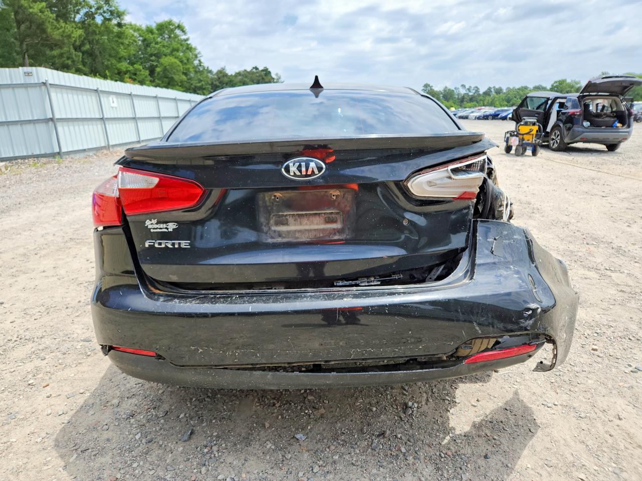 2015 Kia Forte Lx Black vin: KNAFK4A66F5322102