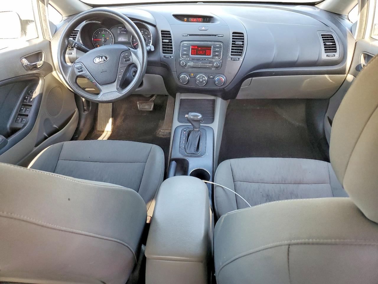2015 Kia Forte Lx Silver vin: KNAFK4A66F5346612