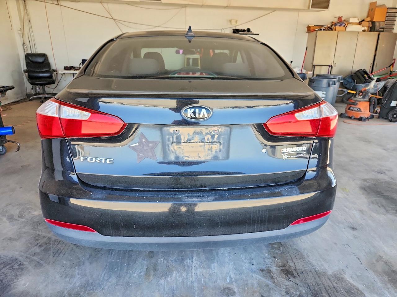 2015 Kia Forte Lx Черный vin: KNAFK4A66F5401771