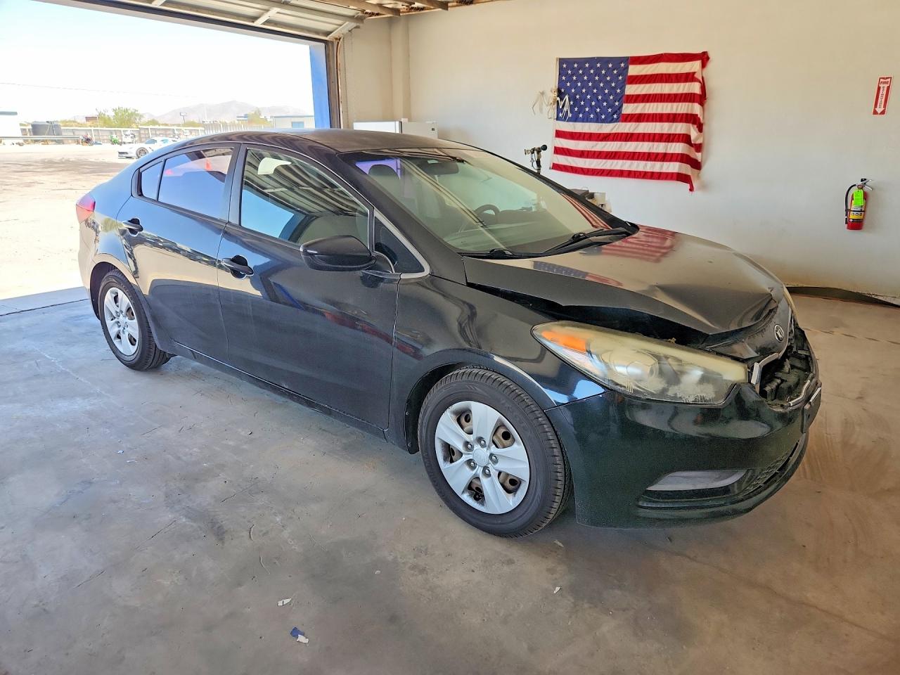 2015 Kia Forte Lx Черный vin: KNAFK4A66F5401771