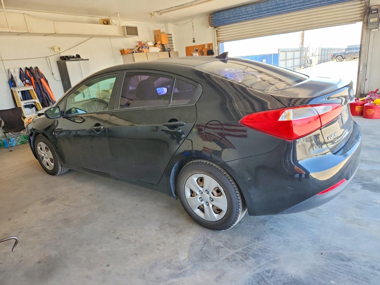 2015 Kia Forte Lx Черный vin: KNAFK4A66F5401771