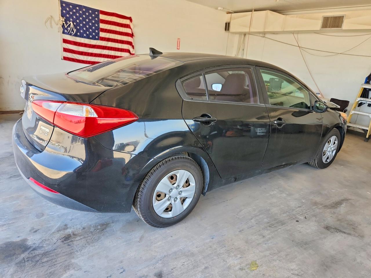 2015 Kia Forte Lx Черный vin: KNAFK4A66F5401771