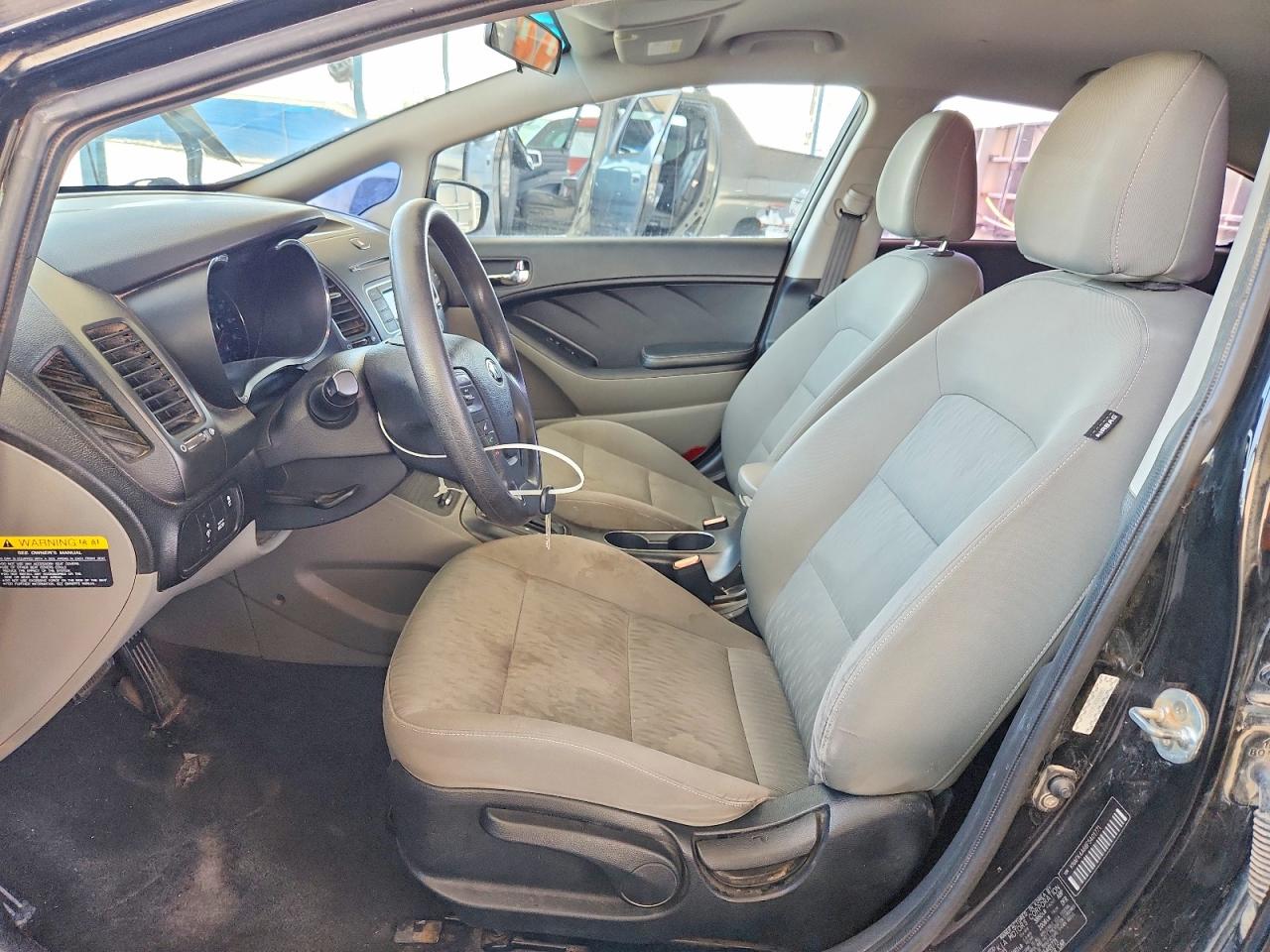 2015 Kia Forte Lx Черный vin: KNAFK4A66F5401771