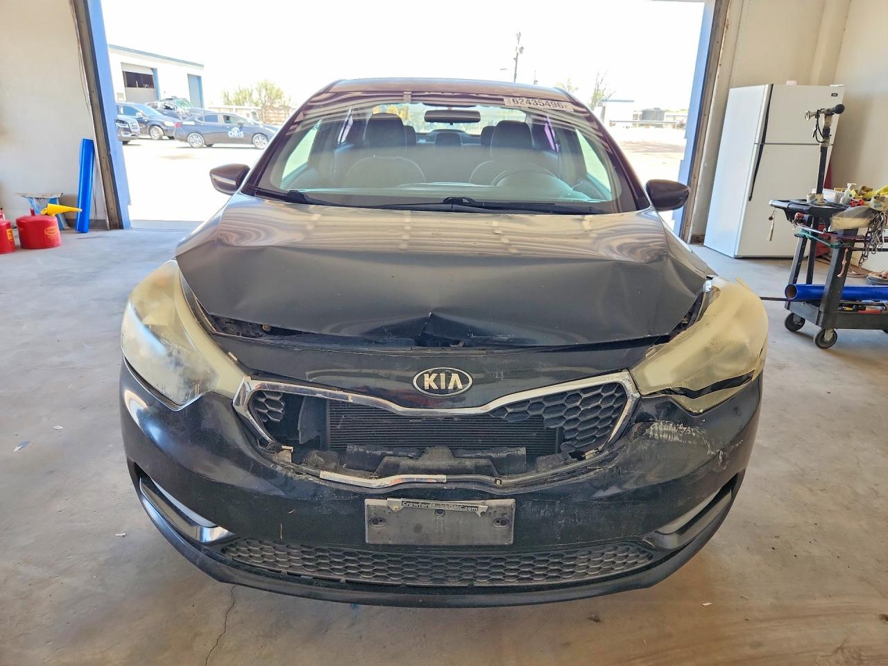 2015 Kia Forte Lx Черный vin: KNAFK4A66F5401771