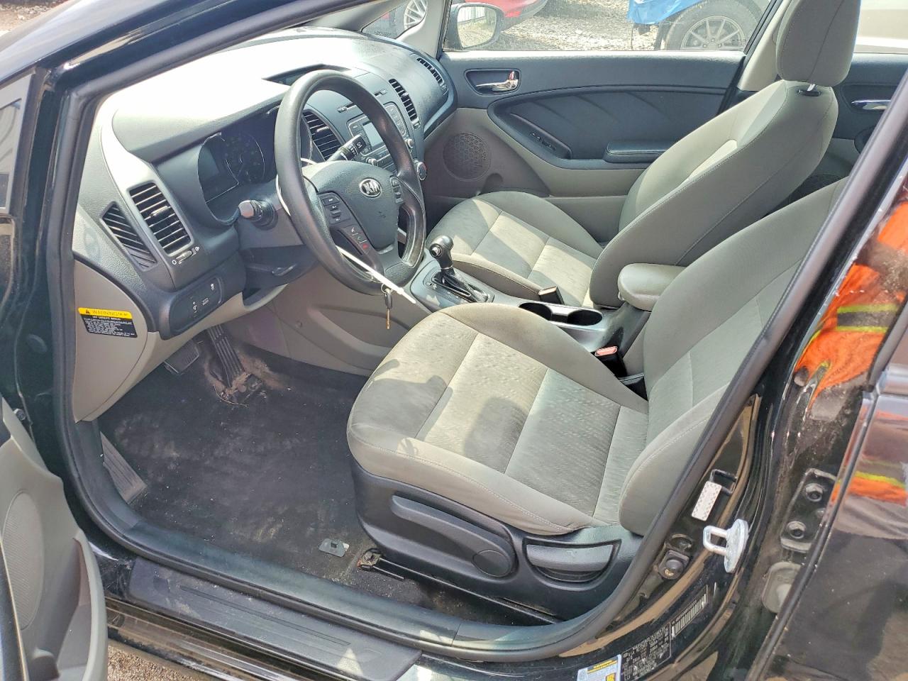 2015 Kia Forte Lx Черный vin: KNAFK4A66F5412009