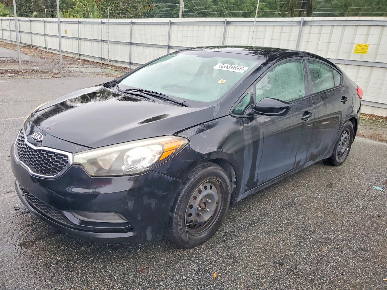 2015 Kia Forte Lx Black vin: KNAFK4A67F5378114