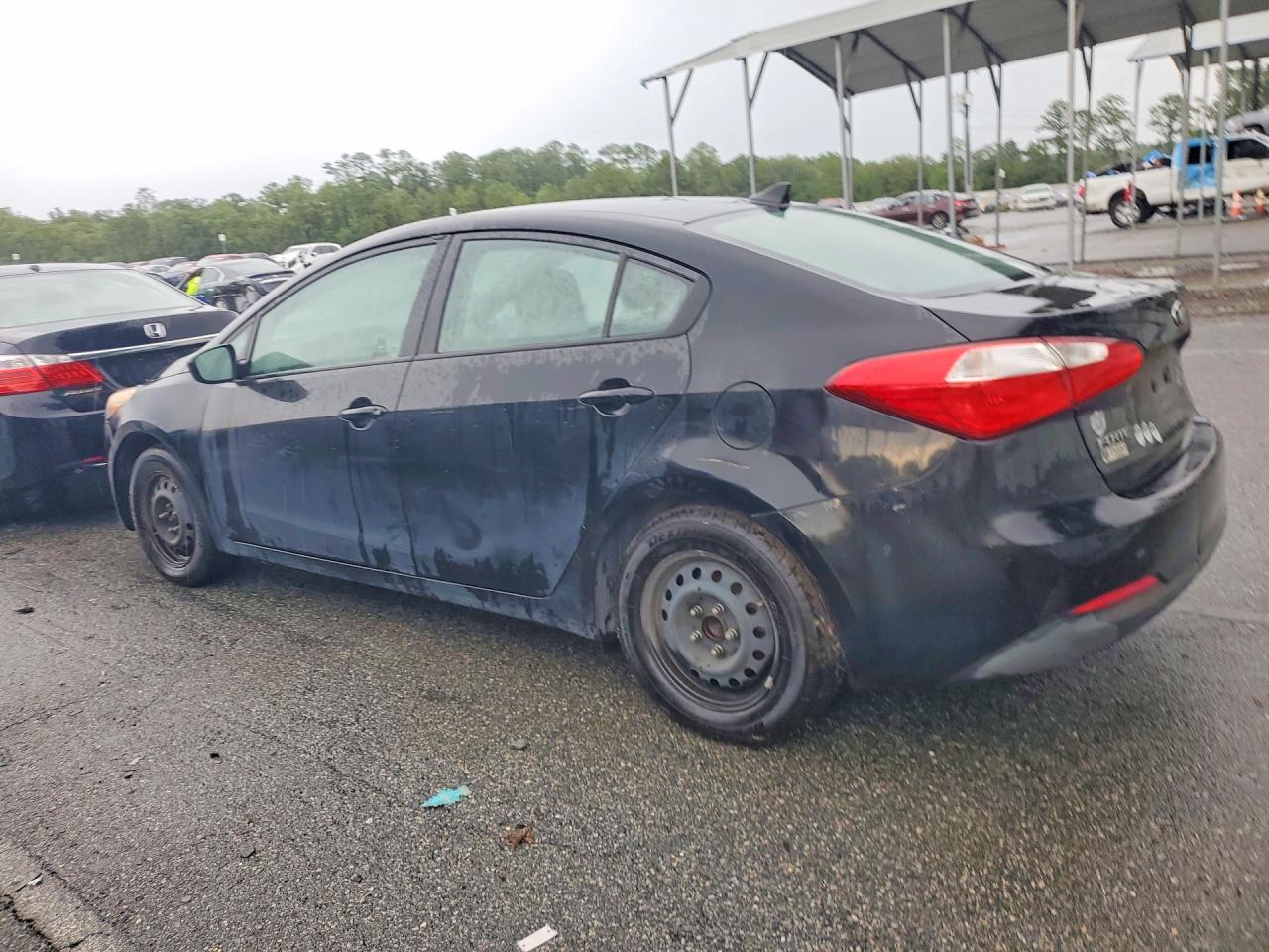 2015 Kia Forte Lx Black vin: KNAFK4A67F5378114