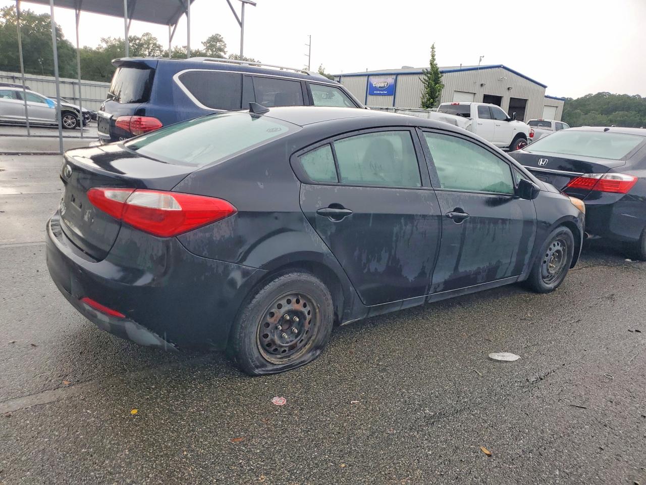 2015 Kia Forte Lx Black vin: KNAFK4A67F5378114